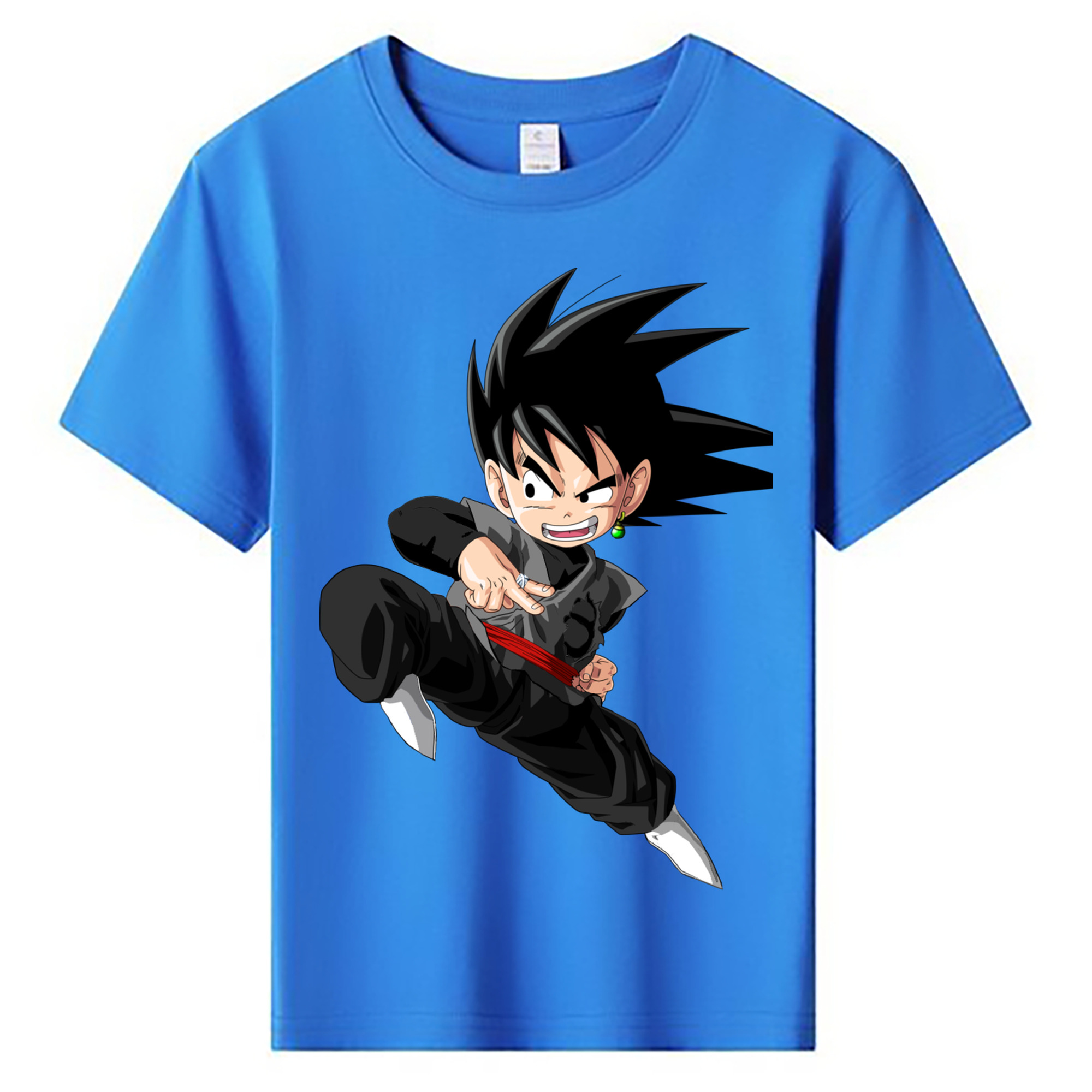 （画像用） ドラゴンボール 孫悟空（そん ごくう）Son Goku カカロット DRAGON BALL Kakarotto 綿100％キッズTシャツ（フロントプリント）